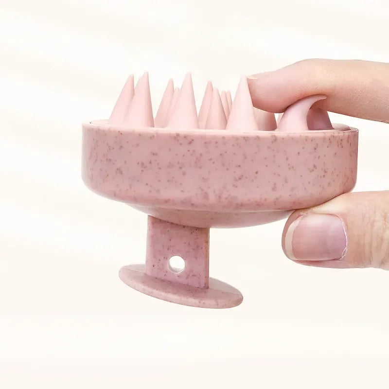 Silicone Scalp Massager Shampoo Brush