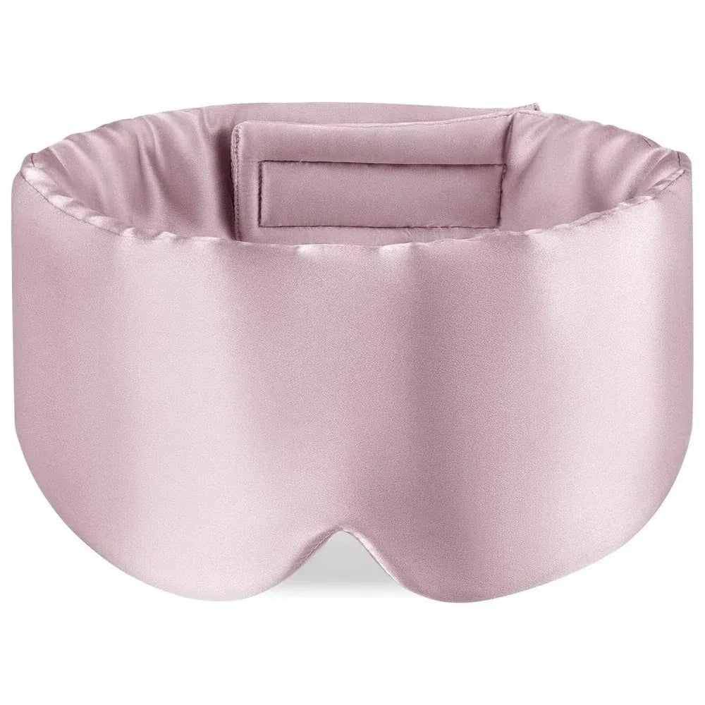 100% Mulberry Silk Sleep Mask – Luxuriously Soft Eye Mask for Travel & Deep Sleep