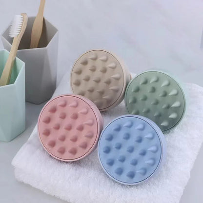 Silicone Scalp Massager Shampoo Brush