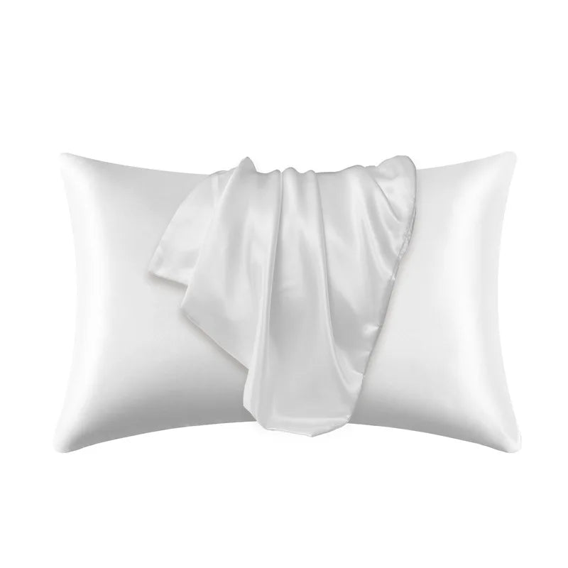 Satin Pillowcase for Hair & Skin – Silky Smooth, Cooling Pillow Cover