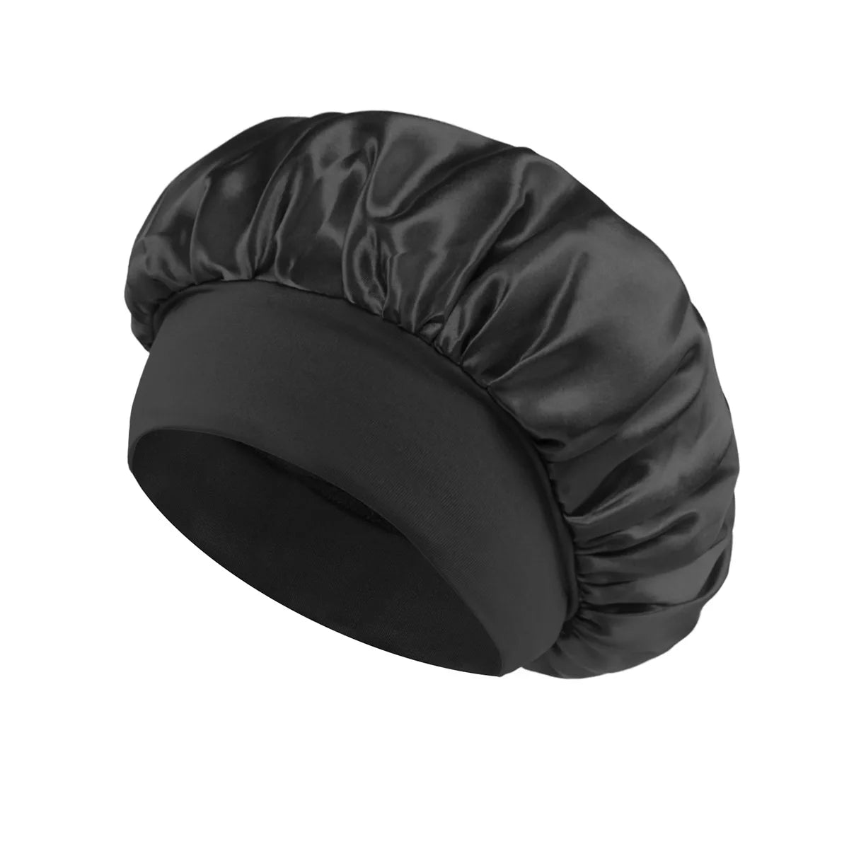 Satin Sleep Bonnet – Silk-Lined Hair Cap for All Hair Types