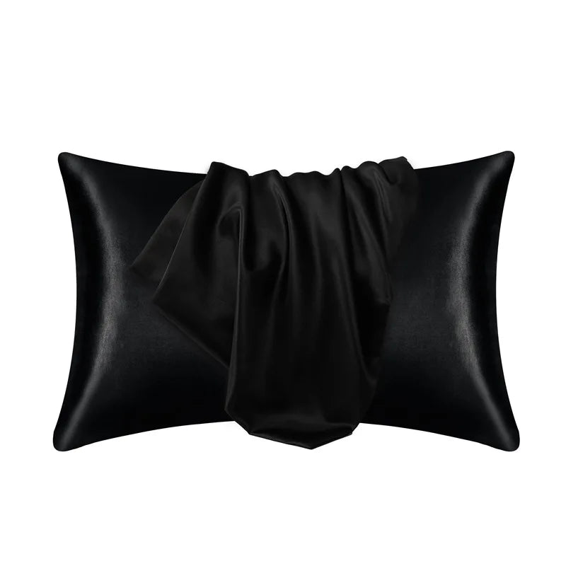 Satin Pillowcase for Hair & Skin – Silky Smooth, Cooling Pillow Cover