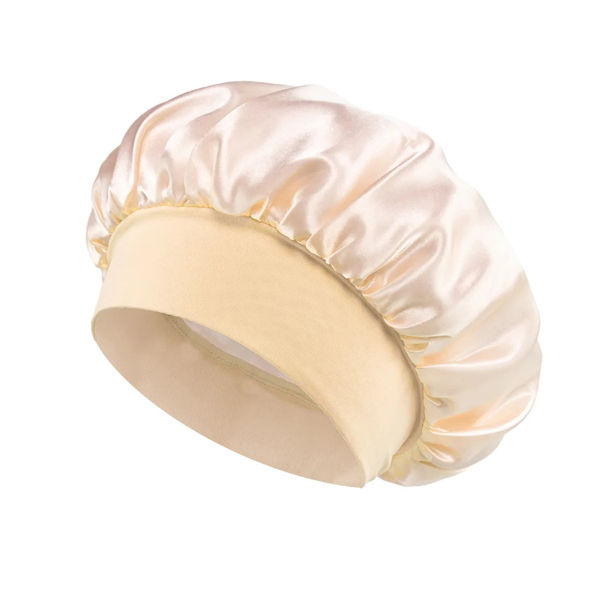 Satin Sleep Bonnet – Silk-Lined Hair Cap for All Hair Types